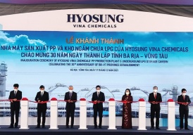 Khánh thành Nhà máy sản xuất PP và Kho ngầm chứa khí hóa lỏng LPG